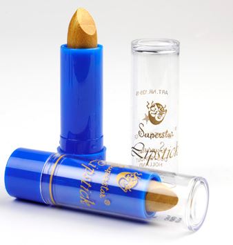 Lipstik goud - Bal marginaal, kamping kitsch, lipstik, lipstift